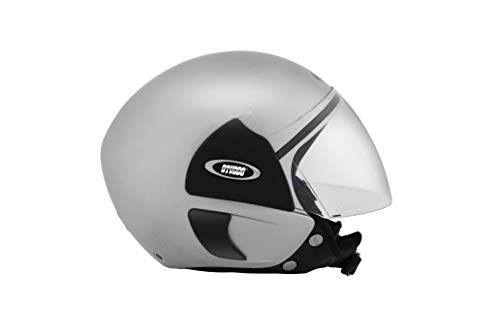 Image of Studds CUB Half Helmet (Silver Grey, L)