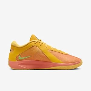 Tênis de basquete Giannis Freak 6 (FJ7792-601, Light Wild Mango