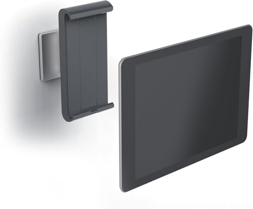 DURABLE - Support tablette mural - Support ipad - Support tablette bureau - Argenté - 1 pièce - 893323