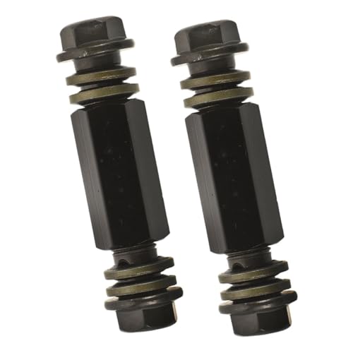 EXAOMBLE 2piezas Extensión De Manguera De Freno Delantero Para Motocicleta Adaptadores De Alargamiento De Latiguillo Hidráulico Conectores De Manguera De Freno Para Mejora De Rendimiento