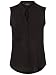 Produktbild VERO MODA Damen VMERIKA S/L SOLID Shirt NOOS Top, Schwarz (Black Black), L