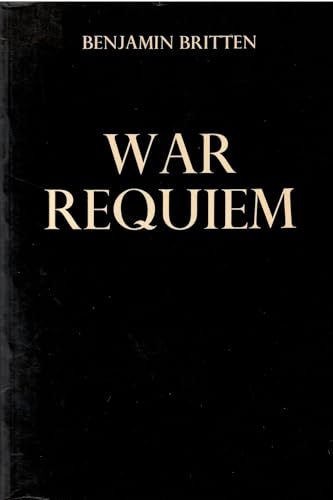 Britten - War Requiem, Op. 66: The Masterworks Library (Boosey & Hawkes Masterworks Library)