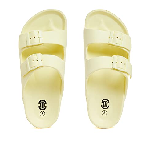 Image of MOZAFIA Miami Womens EVA Dual Buckle Adjustable Twin Strap for Comfortable Fitting | Anti Skid Outsole Sandals