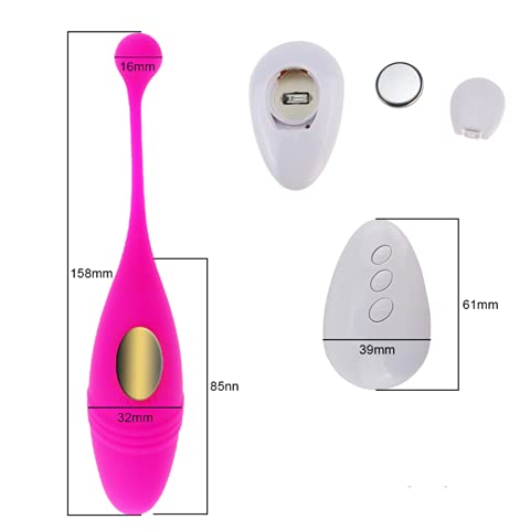 Gaogoo Tadpole em forma de USB carregador sem fio controle remoto divertido toque arrastão rosa