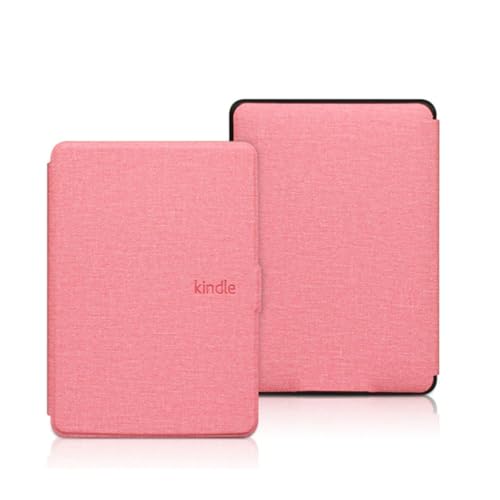 Zupełnie nowe etui ochronne do Amazon Kindle Paperwhite 4 magnetyczna inteligentna obudowa do 2018 Paperwhite 10. generacji etui przeciwpyłowe akcesoria (różowe)