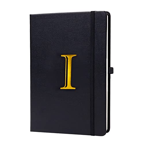 Carnet A5 en cuir noir : organisez vos notes de réunion de A à Z