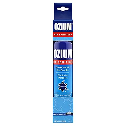 Ozium 3.5 Oz. 1 Pack Air Sanitizer & Odor Eliminator for Homes, Cars, Offices and More, Outdoor Essence Cover
