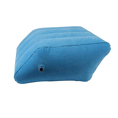 Travesseiro de perna FunPa portátil inflável perna descanso de almofada apoio de perna almofada Almo