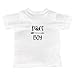 Dad's Boy Black or White Infant or Toddler T-Shirt, Son or Grandson Present, Kid Shirt, Valentine's (Dad Boy Shirt)