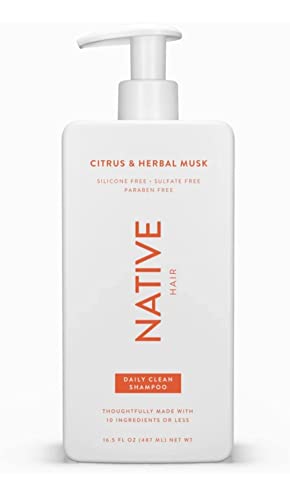 image for Native Citrus Herbal Musk Shampoo and Conditioner Set - Sulfate, Parab