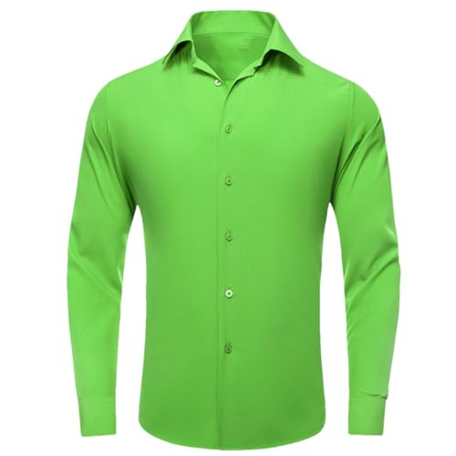 Chemise en soie homme manches longues finie contre la chaleur