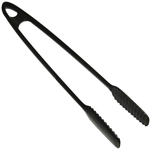 Westmark Pinzas para freír y servir, Pinzas para parrilla, Plástico, Longitud: 33,2 cm, Negro, 28692270