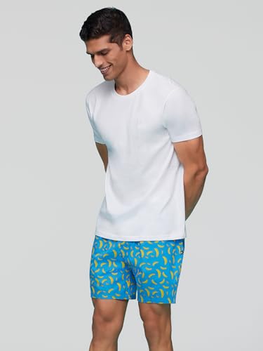 Image of XYXX Men's Remix Regular Fit Cotton Printed Boxer with Dual Pocket & No Marks Waistband (Pack of 2)