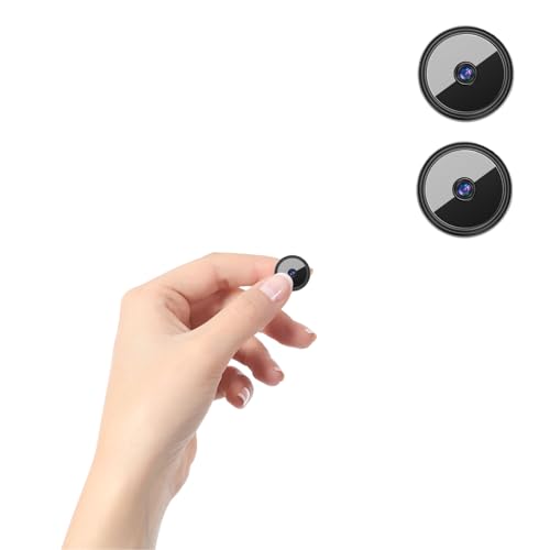 RFAWKNG 1pcs Only 0.9 inch Hidden Camera with Audio/Video Mini Small...