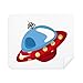 Universe and Alien UFO Cleaning Cloth Screen Cleaner 2pcs Suede Fabric