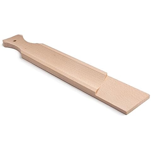 Beech wood salami, small baguette, garlic bread chopping/cutting board 35x5cm Cover