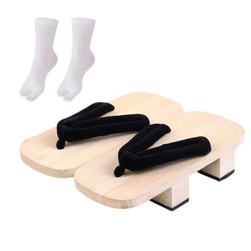Chaussons traditionnels en bois et sabots japonais femmes