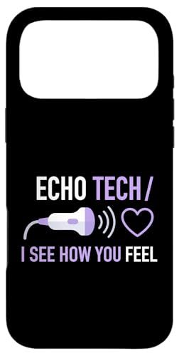 Echo Tech I See You Feel Medical Diagnostic Cardiology �X�}�z�P�[�X iPhone 17 Pro Max �p