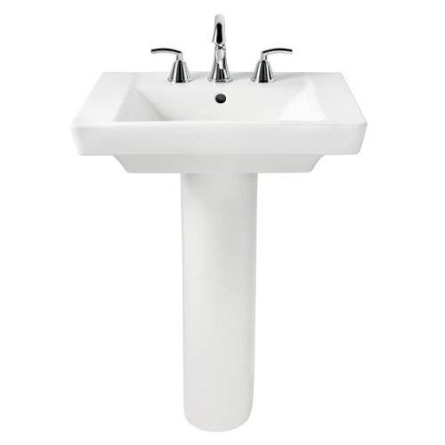American Standard 0641.400.020 Boulevard Pedestal 4-Inch Counter, White #TOP1