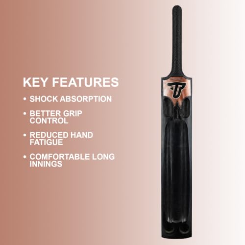 Image of Daredevil Kashmir Willow Cricket Bat for Men & Boys - Premium Double Blade Wooden Cricket Bat with Smooth Swing, Thick Edges, Lightweight Balanced Pickup, Professional Match Practice Bat