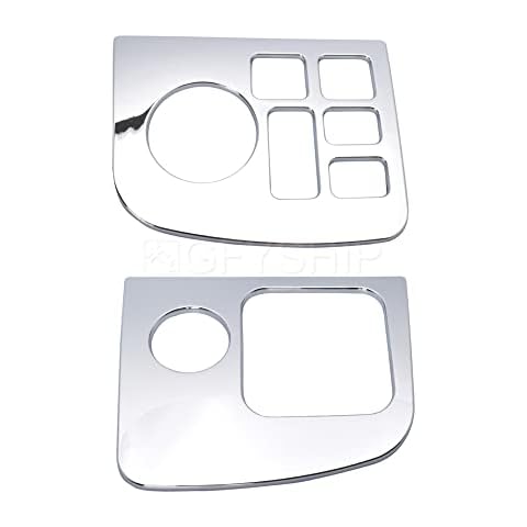For Honda Goldwing GL1800 2006-2017 Gold wing 1800 GL 1800 Motorcycle Right Navigation Control Panel Accent Chrome (Left And Right) Cover