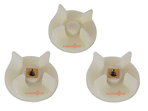 PARDZWORLD Mixer Grinder Motor Coupler- 1 and Jar Coupler- 2 for Mixer Grinders of Pigeon, Kenstar, Sumeet, Orient, Bajaj, Crompton, Havells Etc.(Combo)