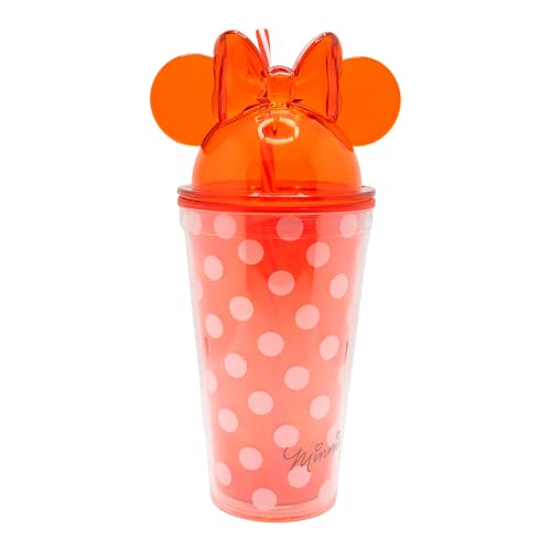 Stor VASO CON CAÑA Y TAPA 3D 535 ML MINNIE MOUSE