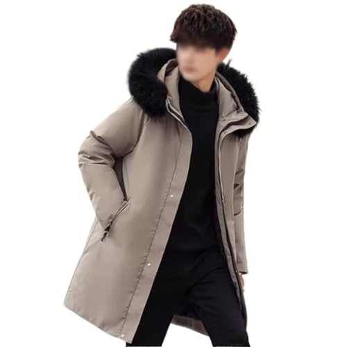 JSEIAJB Down Jacket Male In Winter Long Money Add Thick Youth White Duck Down Trend Casual Coat3