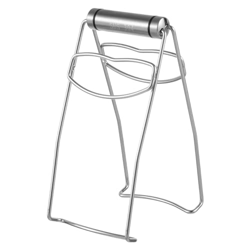 BESTONZON Stainless Steel Bowl Clip, Foldind Hot Dish Tong Hot Plate Gripper, Kitchen Stainless Steel Folding Hot Dish Plate Clip Plate Retriever Tongs Bowl Clips Pan Dish Gripper Clips Hot Plate or B