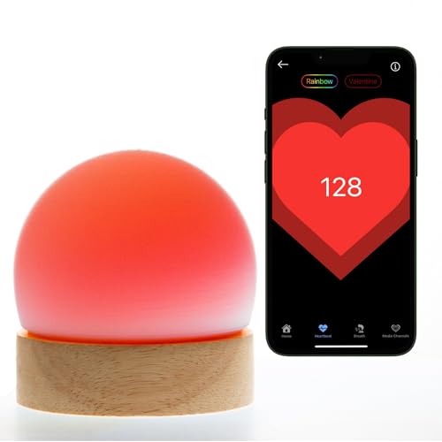 Dome Biofeedback Mood Light for Stress Visualization