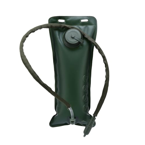 DHWEKU 2,5L Bolsa de Agua Portátil, Vejiga de Hidratación, Bolsa de Agua sin BPA, Depósito de Agua a Prueba de Fugas, para Mochila de Senderismo Campamento Ciclismo
