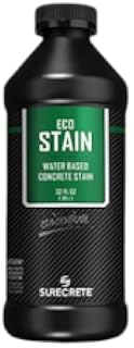 Surecrete EcoStain Water-Based Concrete Stain - 32 Ounce Concentrate (Walnut)