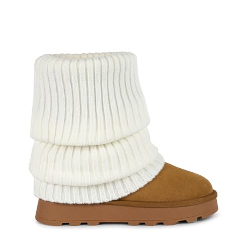 Steve Madden Women's Alida Ankle Boot, Chestnut Suede, 6