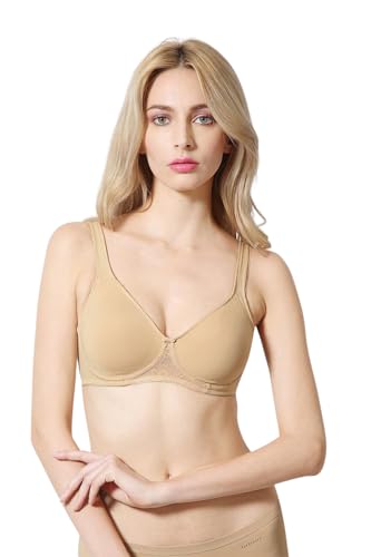 Image of Van Heusen Women Cotton Non Padded Non-Wired Full Coverage Anti-Bacterial Bra