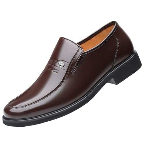 Mens Oxford Dress Shoes Lace Up Comfortable Modern Classic Formal Casual Business Wedding Work Slip On Shoes