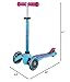 Mini Deluxe 3-Wheeled, Lean-to-Steer, Swiss-Designed Micro Scooter for Kids, Ages 2-5 - Turquoise…