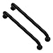 2pcs poignee de meuble cuisine noir Poignées de Porte de Tiroir de Cuisine Poignée de Tiroir Matériel Moderne pour Cuisine, Chambre, Armoire (96mm)
