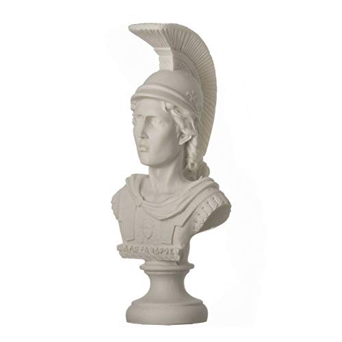 Busto de Alejandro Magno de Macedonia estatua griega 7.48" miniatura 5