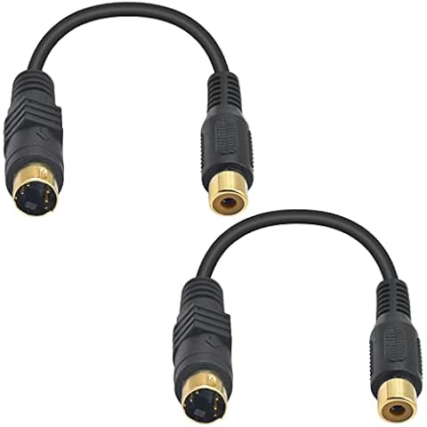 Maxhood S-Video to RCA Cable 2-Pack Cover