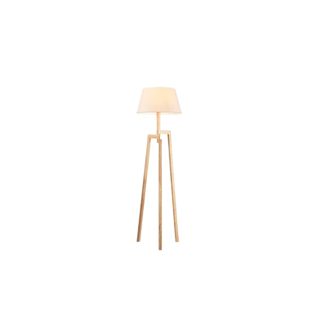 EINES Floor Lamp Tall Lamp Modern Style Solid Wood Creative Living Room Bedroom Study Floor Lamp Tripod Floor Lamp Vertical Industrial Lights