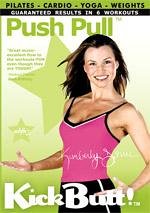 DVD DVD Kick Butt! WHFN FitPrime PUSH PULL Pilates Yoga Weights Book