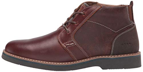 Nunn Bush Mens Barklay Plain Toe Chukka Boot Suede Leather With Memory Foam And Comfort Gel, Brandy, 12 #TOP7