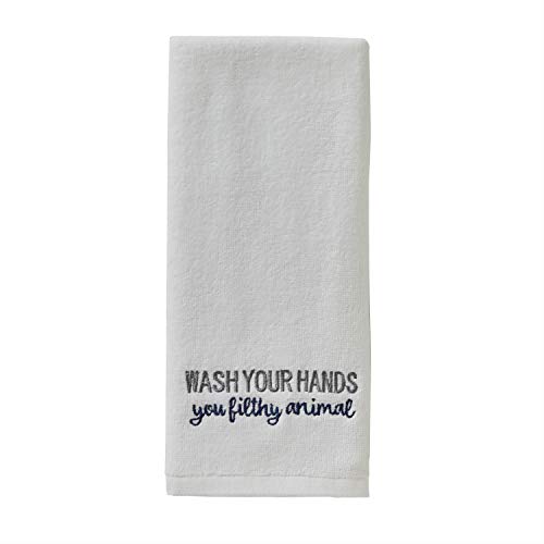 Skl Home Wash Hand Towel (2-Pack), White 2 Count #TOP2