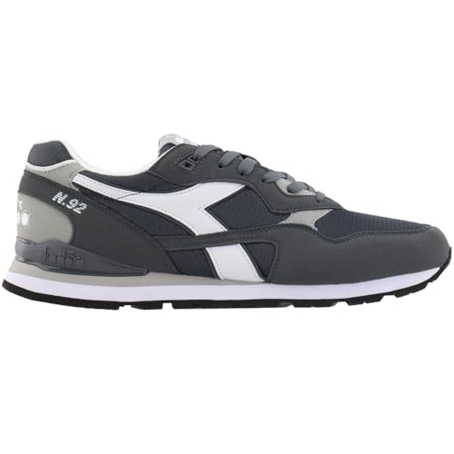Diadora Mens N.92 Gray Lifestyle Sneakers Shoes 8.5