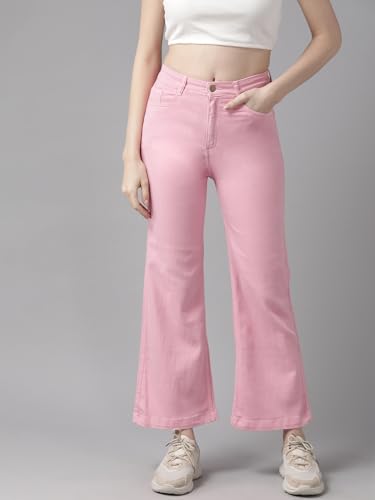 Image of GUTI Womens High Rise Crop Length Jeans()