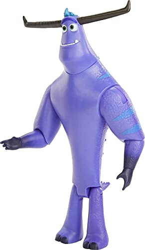 Mattel Pixar Monsters At Work Tylor Tuskmon Action Figure, Collectible Disney Plus Character Toy, 7.9-In Tall Highly Posable With Authentic Detail, K Gift Ages 3 Years & Older (Gxk87) #TOP5