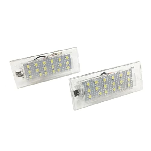 Luz de matrícula para BMW E53 de 18 SMD 35arle blanca de alta potencia