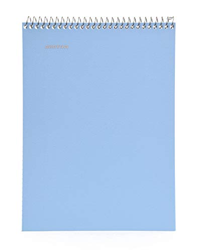 Mintra Office Top Bound Durable Spiral Notebooks (Arctic Ice, Chili Oil, Green Olive, College Ruled 3Pk) #TOP2