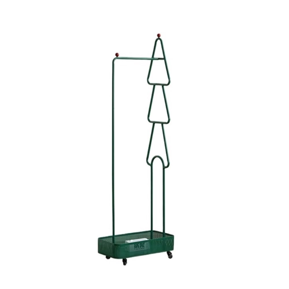 AILIUXIAOYAN Coat Rack Stylish Freestanding Coat Rack - Space-Saving Multifunctional Clothing Stand for Bedroom(Green)