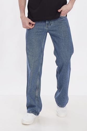 Image of DIVISIVE Men's Baggy Loose Fit Cotton Denim Jeans